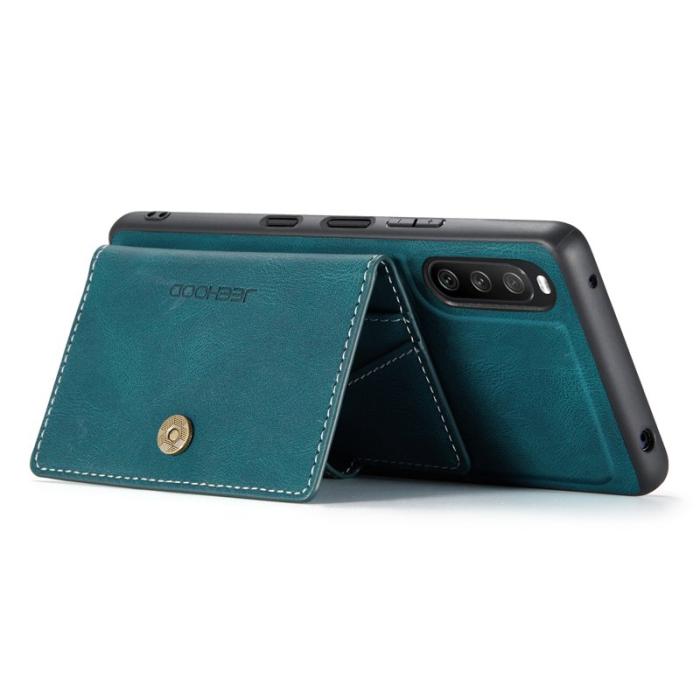 JEEHOOD - JEEHOOD Mobilskal till Sony Xperia 10 III 2-in-1 med Magnetisk Lås Grön