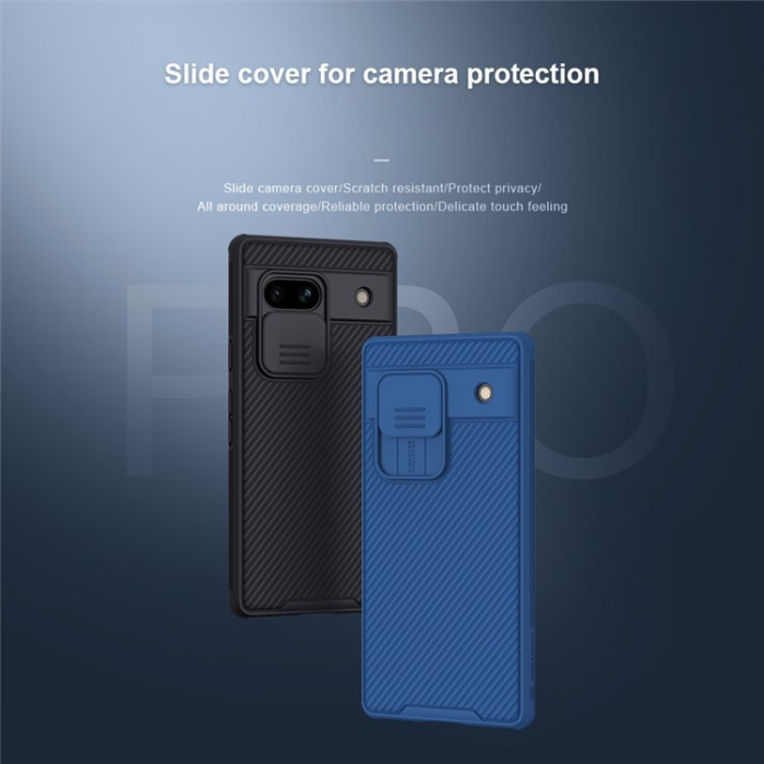 Nillkin - Nillkin Google Pixel 7A Mobilskal CamShield Pro - Svart