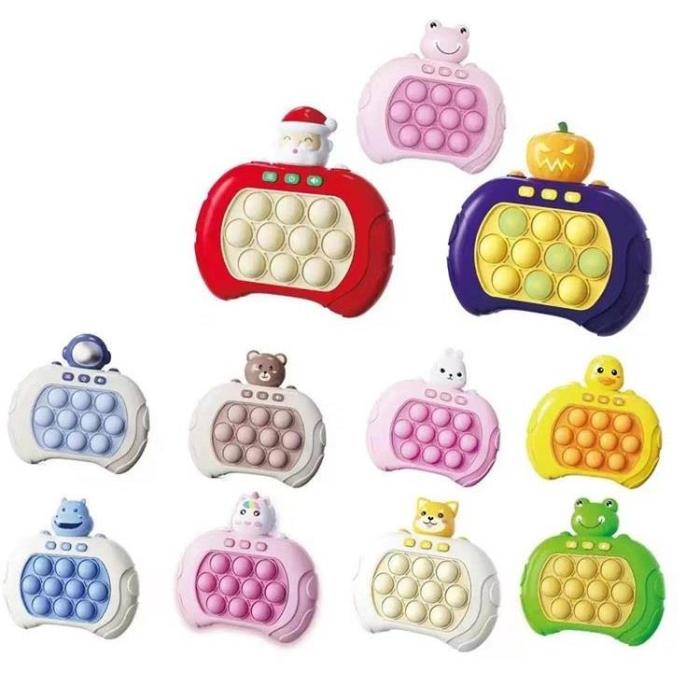 A-One Brand - Pop It Pro Quick Push Game Djur - Frog