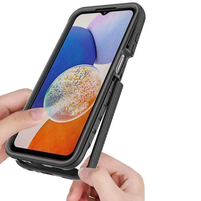 Tech-Protect - Tech-Protect Galaxy A05s Mobilskal Defense360 - Svart