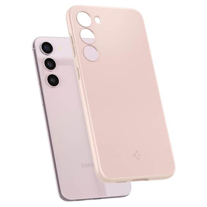 UTGATT1 - Spigen Galaxy S23 Mobilskal Thin Fit - Sand Rosa