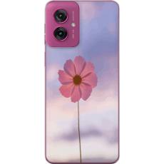 iSecrets - Mobilskal till Motorola Moto G55 med Rosa blomma