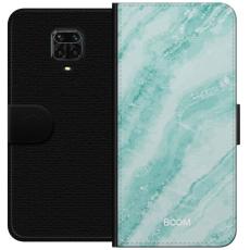 Gustaf - Pl&aring;nboksfodral till Xiaomi Redmi Note 9S med Mint Marble