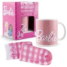 A-One Brand - Coriex Barbie Presentset - Kopp med Strumpor