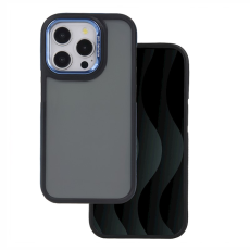 OEM - iPhone 14 Pro Max Mobilskal Crystal Black - Blå