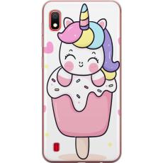 iSecrets - Mobilskal till Samsung Galaxy A10 med Glad enhörning