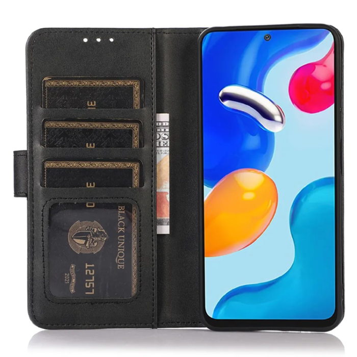 Taltech - Sony Xperia 10 VI Plånboksfodral Magnetlås - Svart