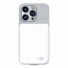A-One Brand - iPhone 13 Pro Batteriskal 6800mAh - Vit