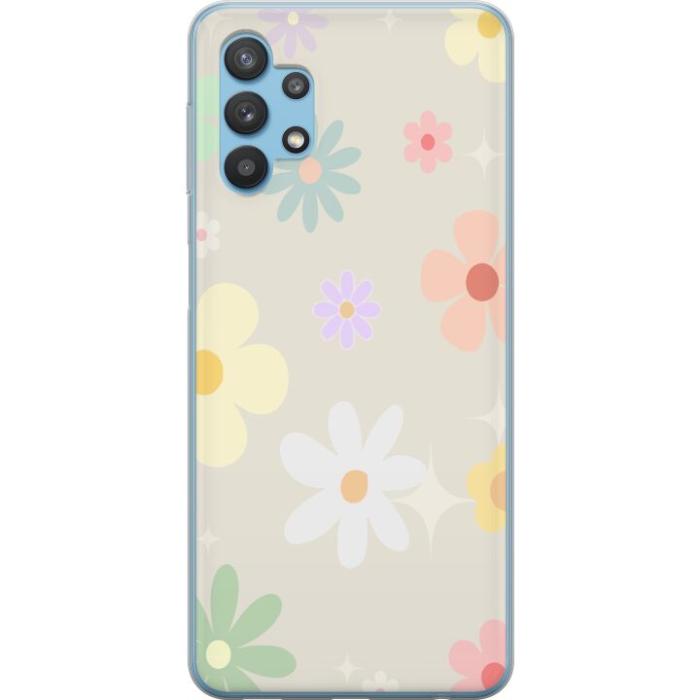 iSecrets - Mobilskal till Samsung Galaxy A32 5G med fejdande blommor