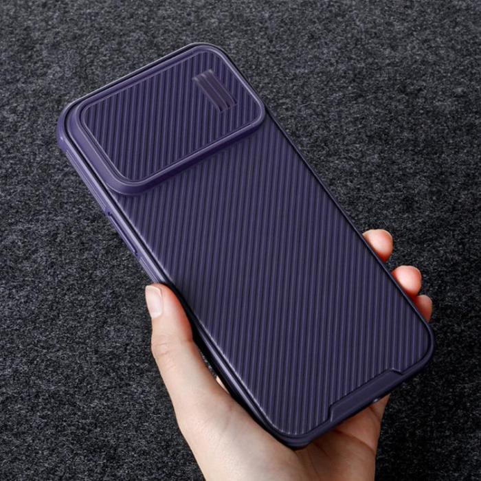 Nillkin - Nillkin iPhone 14 Pro Max Mobilskal CamShield S - Lila