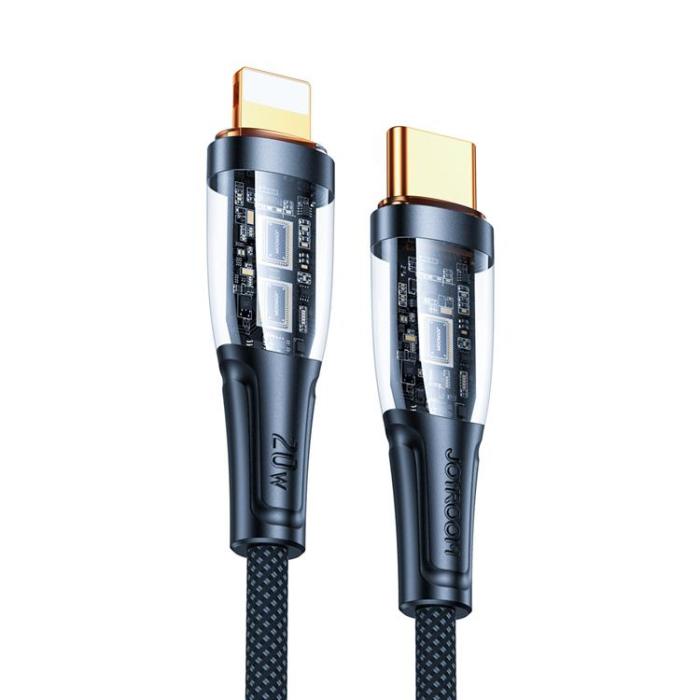 Joyroom - Joyroom Fast USB-C till Lightning kabel 20W 1.2m - Svart