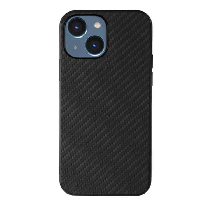 A-One Brand - iPhone 15 Plus Mobilskal Carbon Fiber - Svart