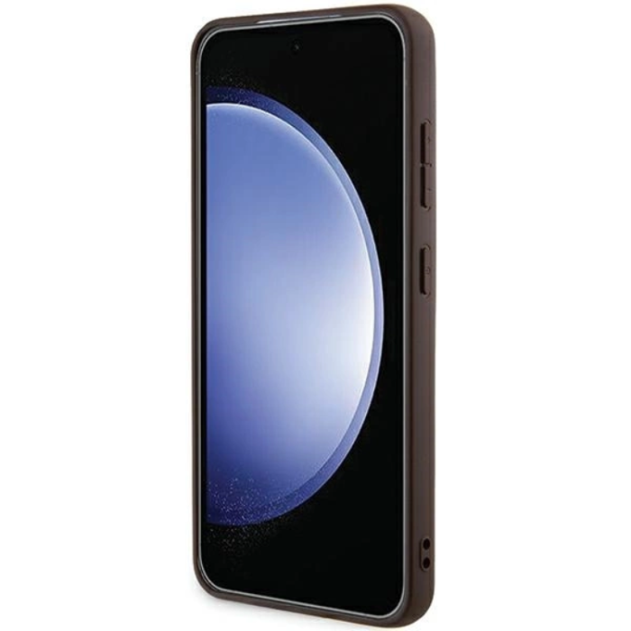 Guess - Guess Galaxy A55 5G Mobilskal Big Metall Logo - Brun