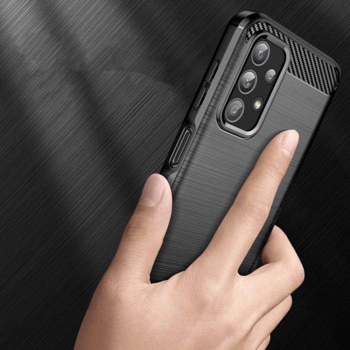 UTGATT1 - Carbon TPU Skal Galaxy M23 5G - Svart