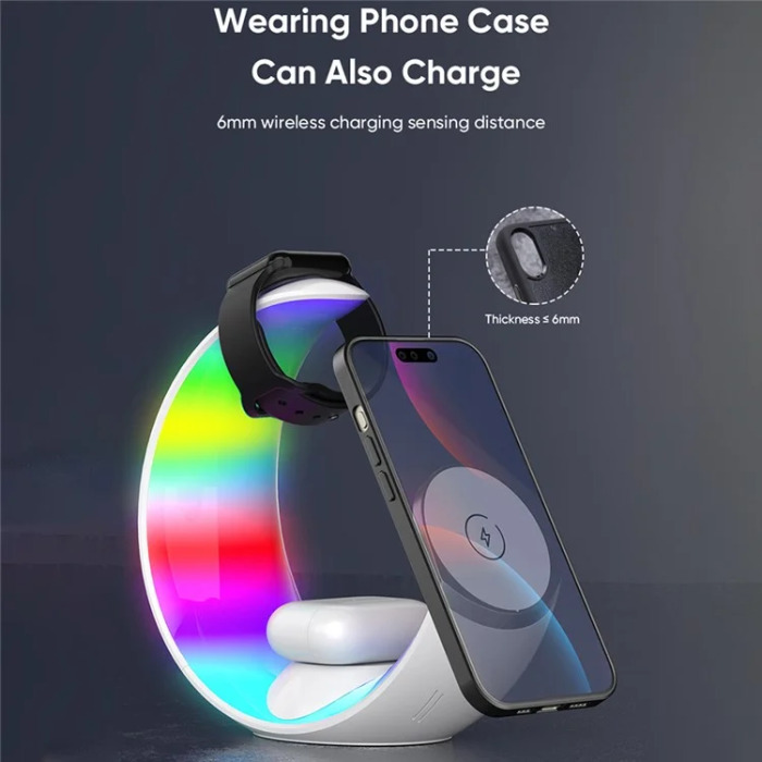 OEM - 3-in-1 Trådlös Laddare Samsung Galaxy, Watch, Buds