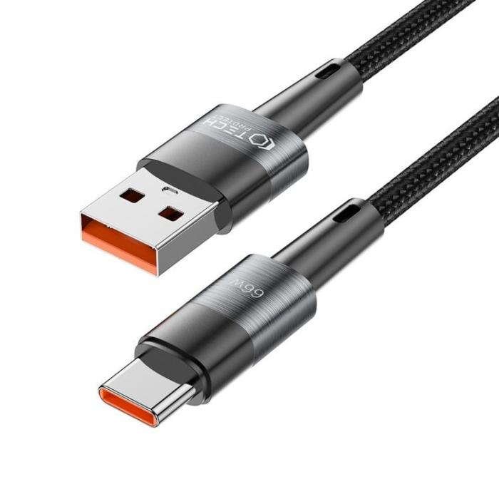 Tech-Protect - Tech-Protect USB-C till USB-A kabel Ultraboost 0.5m - Grå