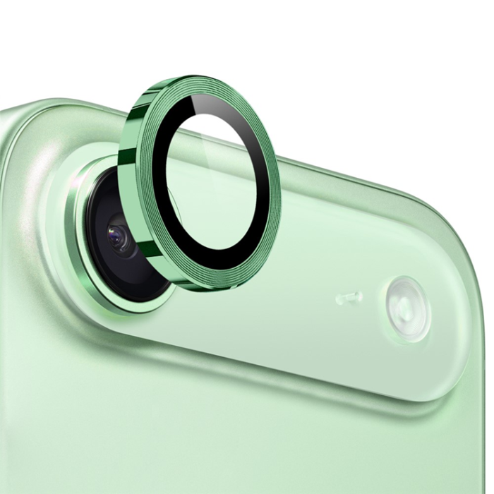 NORTHJO - Northjo iPhone 17 Air Härdat Glas Kameraskydd - Grön