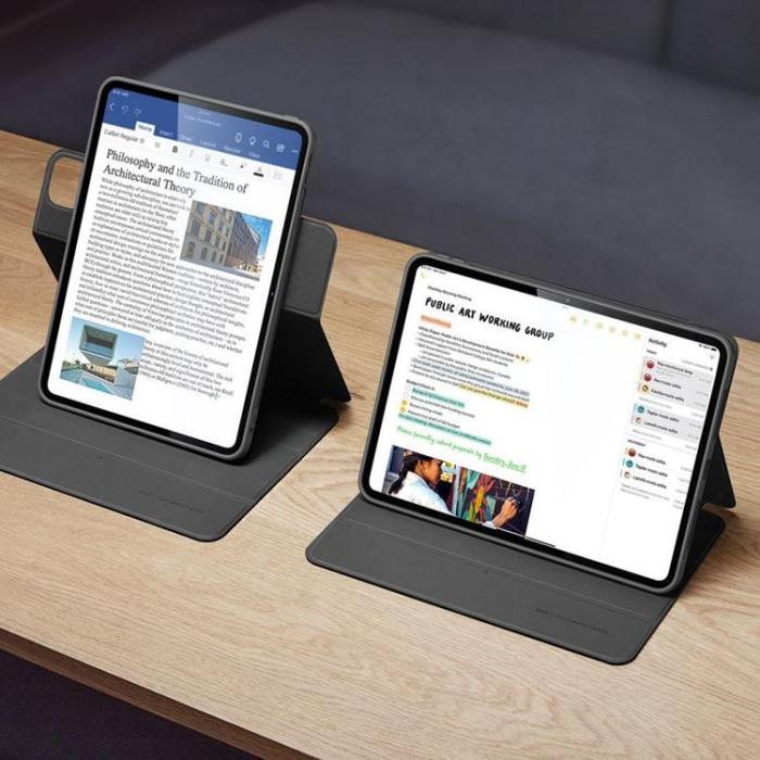UTGATT - ESR iPad Pro 11 (2024) Fodral Rebound Hybrid - Svart
