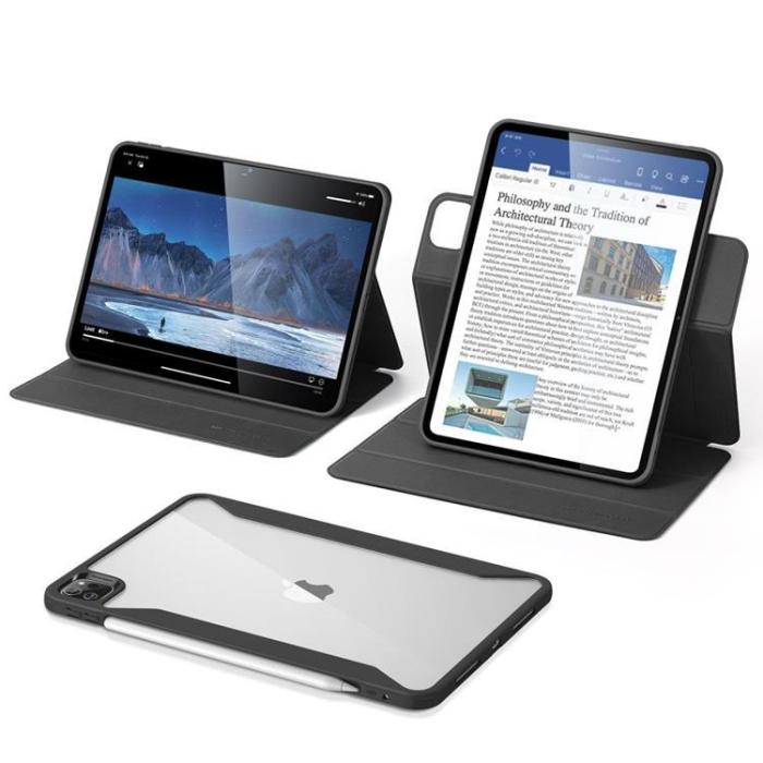UTGATT - ESR iPad Pro 11 (2024) Fodral Rebound Hybrid - Svart