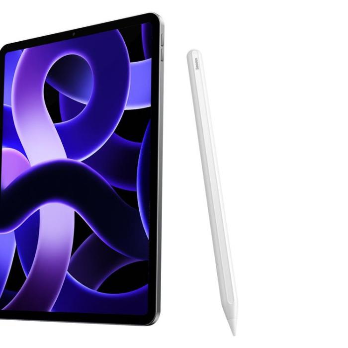 BASEUS - Baseus Stylus Penna Med Trådlös Laddning För iPad - Vit