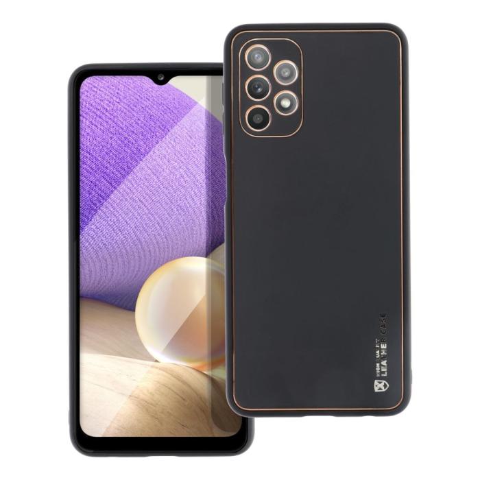 Forcell - Galaxy A52s/A52 5G/A52 4G Skal Forcell Läder - Svart
