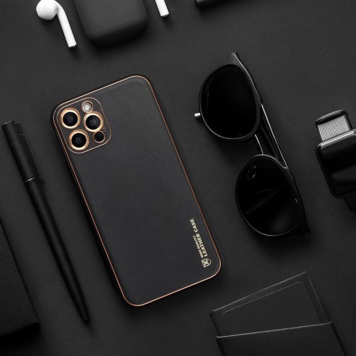 Forcell - Galaxy A52s/A52 5G/A52 4G Skal Forcell Läder - Svart