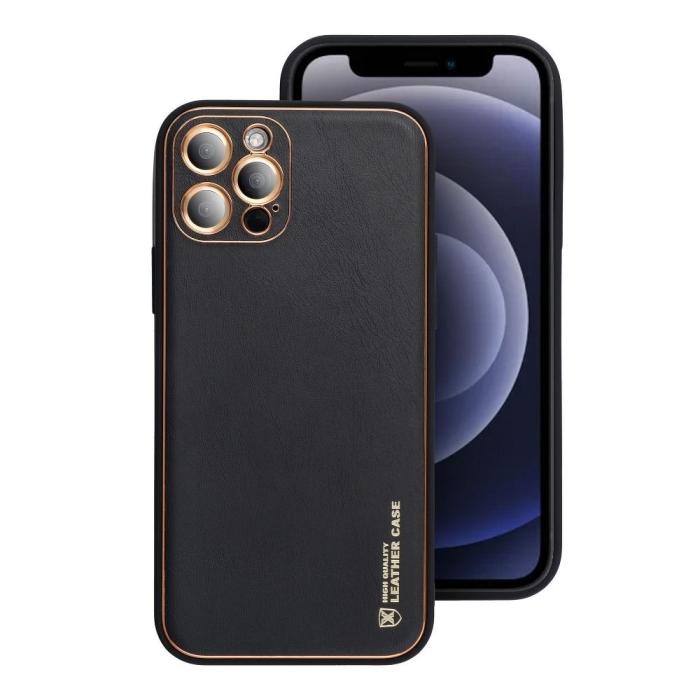 Forcell - Galaxy A52s/A52 5G/A52 4G Skal Forcell Läder - Svart