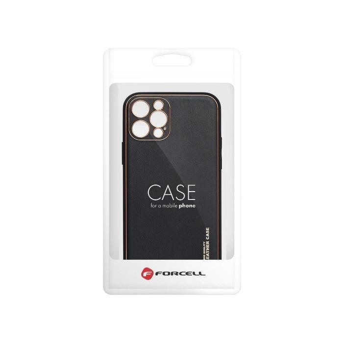 Forcell - Galaxy A52s/A52 5G/A52 4G Skal Forcell Läder - Svart