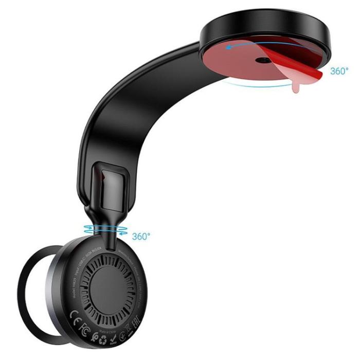 Hoco - Hoco MagSafe Bilhållare Instrumentbräda Trådlös Laddare 15W