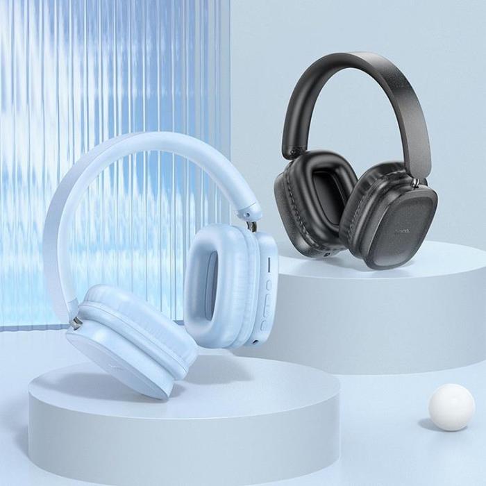Hoco - Hoco Over-Ear Hörlurar Trådlösa Bluetooth W51 - Blå