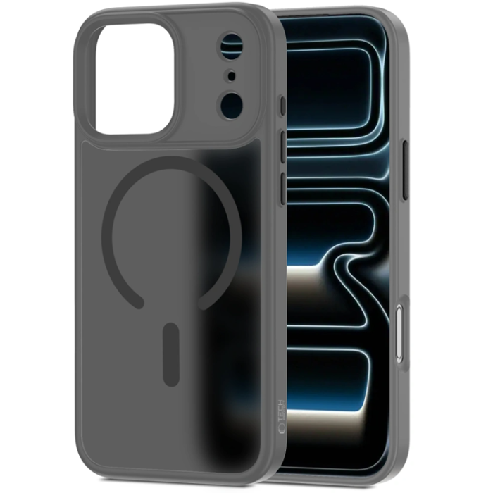 Tech-Protect - Tech-Protect iPhone 17 Pro Max Mobilskal Magsafe Matte - Crayon Grå