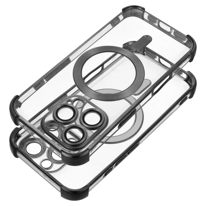 OEM - iPhone 16 Plus Mobilskal MagSafe Antishock Electro - Svart