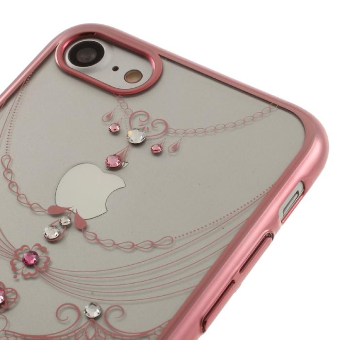 Kavaro - Kavaro Skal med Swarovski stenar till iPhone 7/8/SE 2020 - Rose Butterfly