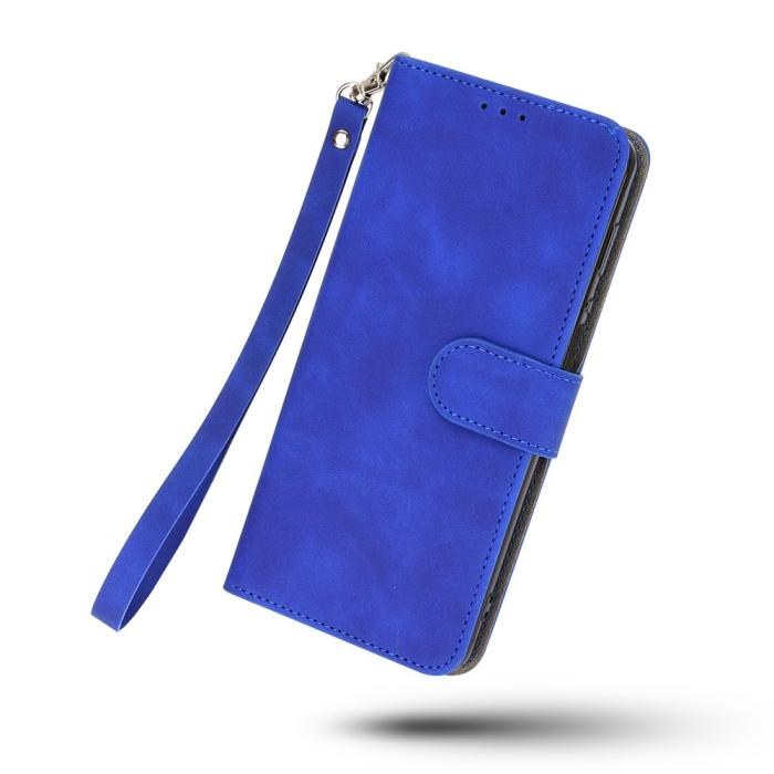 OEM - Skin Touch plånboksfodral till Oneplus 8T - Blå