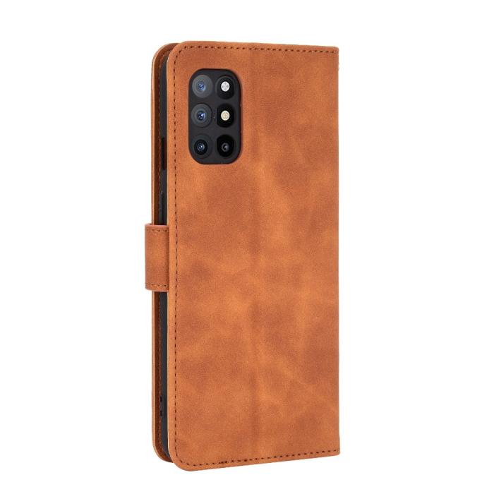 A-One Brand - Skin Touch plånboksfodral till Oneplus 8T - Brun
