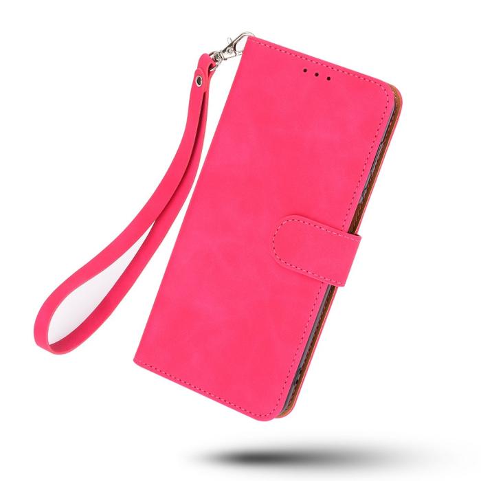 OEM - Skin Touch plånboksfodral till Oneplus 8T - Magenta