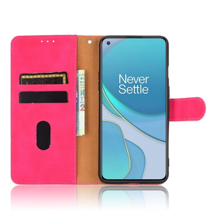 OEM - Skin Touch plånboksfodral till Oneplus 8T - Magenta