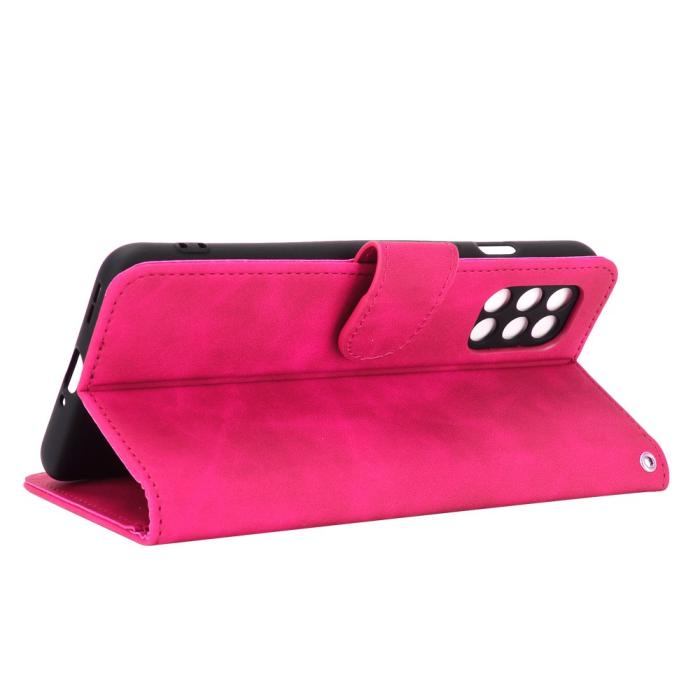 OEM - Skin Touch plånboksfodral till Oneplus 8T - Magenta