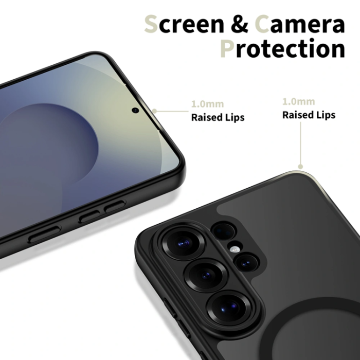 Tech-Protect - Tech-Protect Mobilskal För Galaxy S26 Ultra Magsafe Basic - Matte Svart