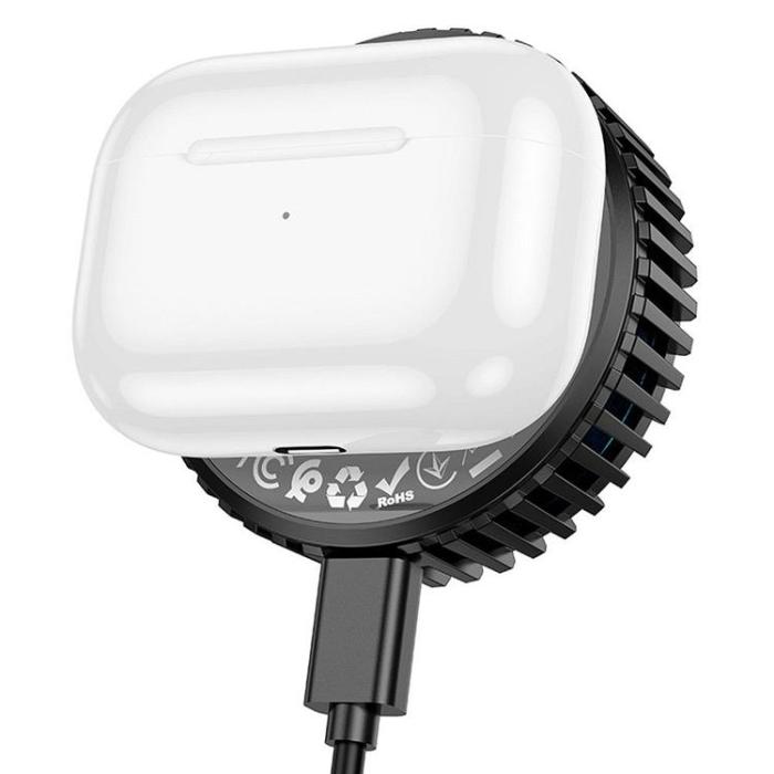 Hoco - Hoco Magsafe Trådlös Laddare 15W CW57 - Svart