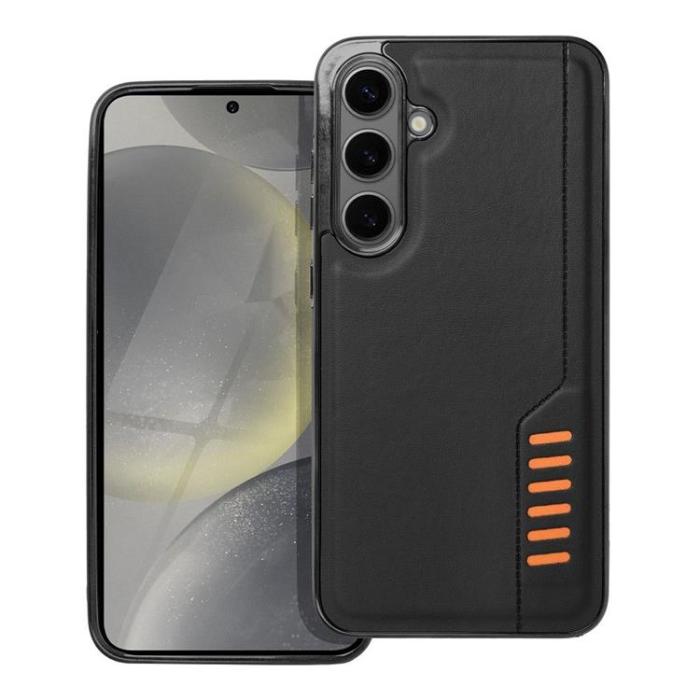 OEM - Galaxy S24 Mobilskal Milano - Svart