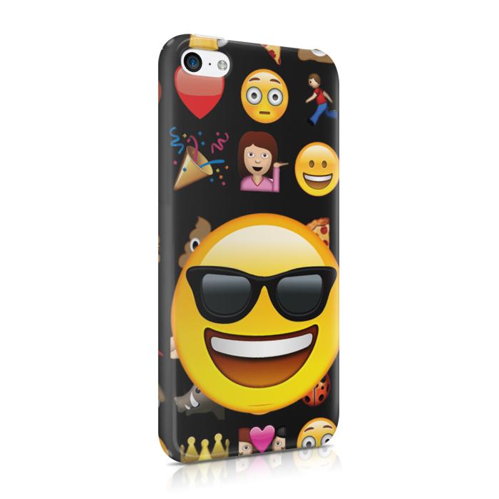 UTGATT5 - Skal till Apple iPhone 5C - Emoji