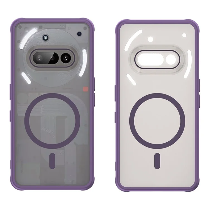 A-One Brand - Nothing Phone (3a) Mobilskal MagSafe Anti Drop - Lila