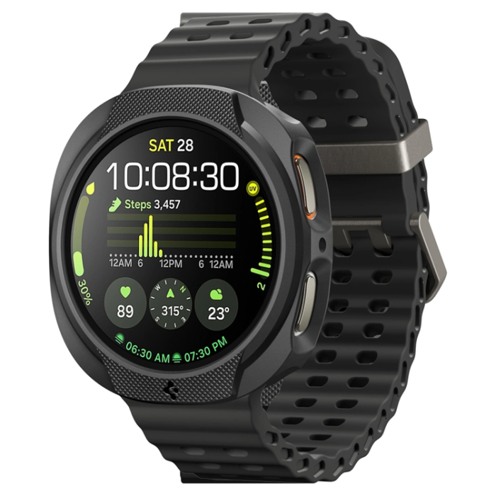 Spigen - Spigen Galaxy Watch 8 (40mm) Skal Liquid Air - Svart