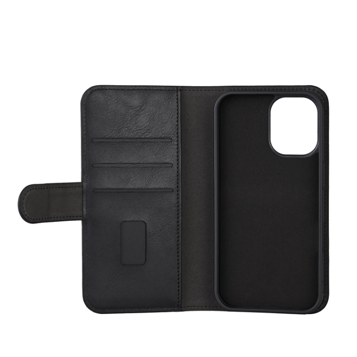 GEAR - GEAR iPhone 16 Plånboksfodral MagSafe 2-i-1 - Svart