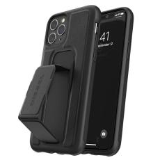 Diesel - Diesel Mobilskal till iPhone 12/12 Pro MagSafe Grip Leather Look - Svart