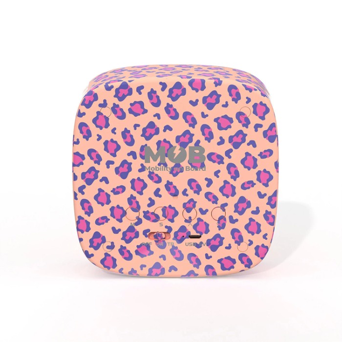 MOB - MOB Väckarklocka med Nattlampa Billy Clock - Leopard Rose