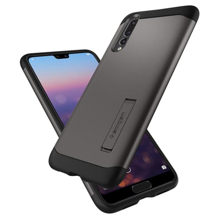UTGATT5 - Spigen Slim Armor Huawei P20 Pro Gunmetal