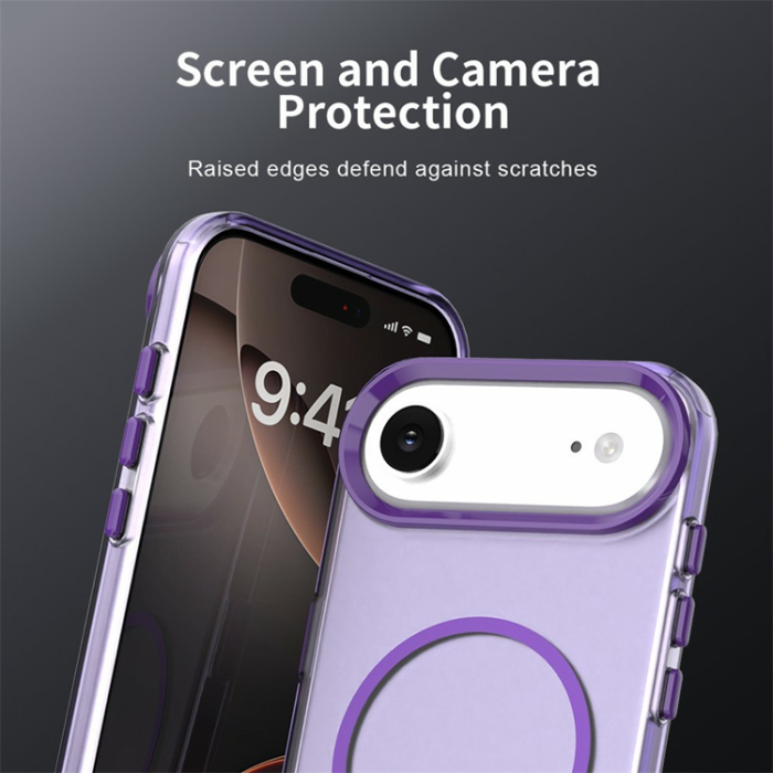 A-One Brand - iPhone Air Mobilskal MagSafe Candy Color - Lila