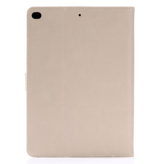 OEM - Retro Crazy Horse fodral till iPad 9.7 2017. Beige